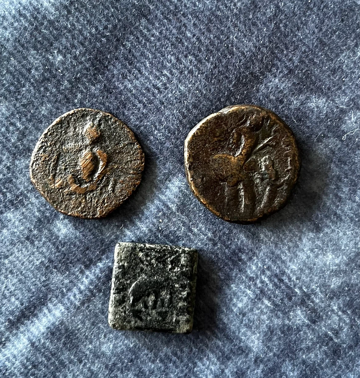 Ancient Kushan Coins from the Kushan Empire Kanishka
