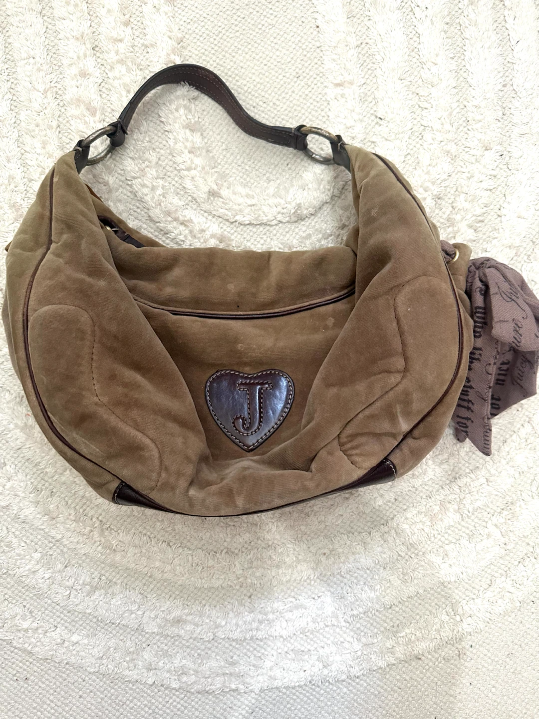 y2k brown vintage juicy couture bag - photo 3