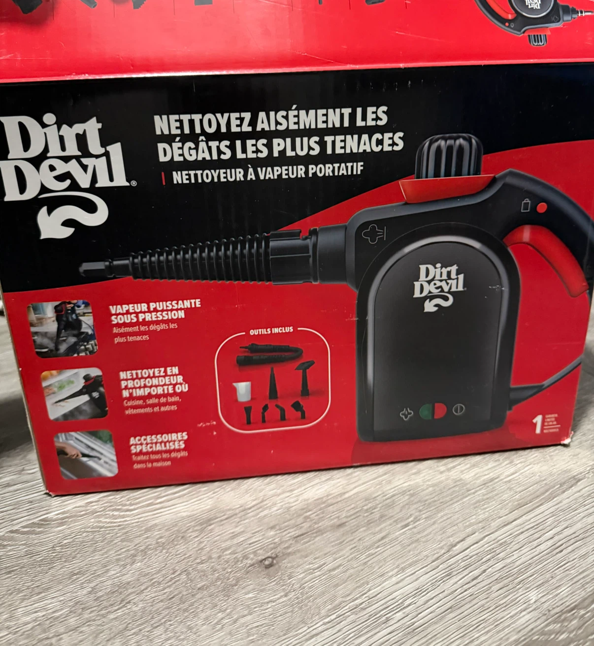 Dirt Devil Portable Steam Cleaner