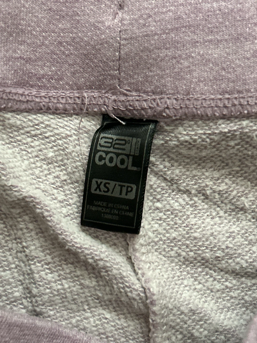 32 Degrees Cool XS Heather Purple Sweat Shorts - photo 5