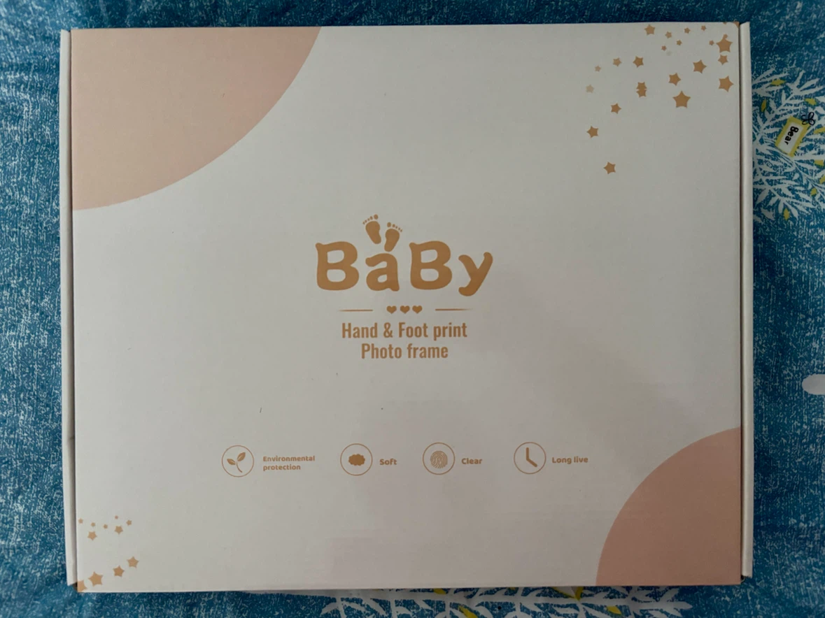 Brand New Baby Hand & Footprint Photo Frame Kit