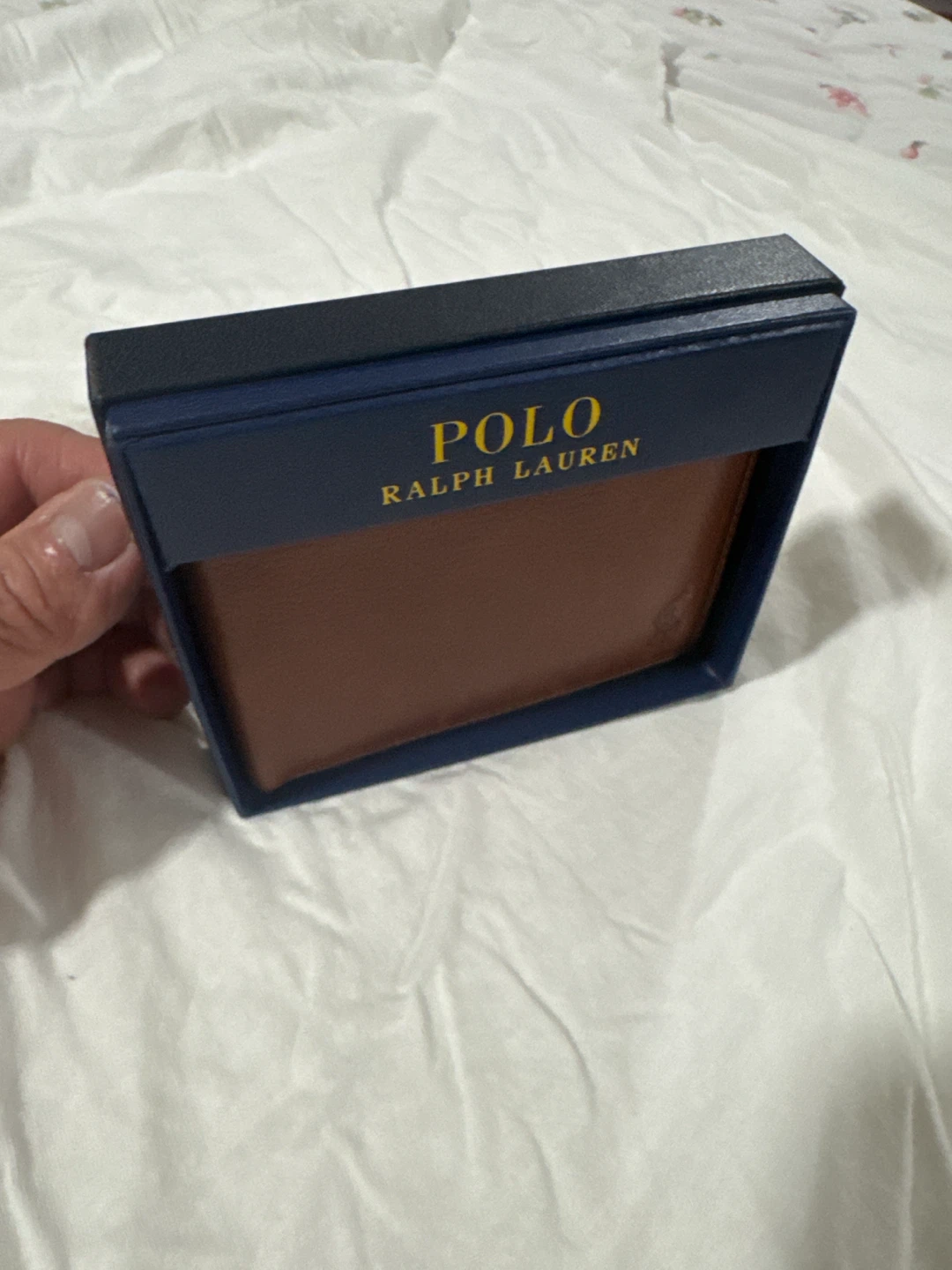 Polo Ralph Lauren Brown Leather Bi-Fold Wallet - photo 3