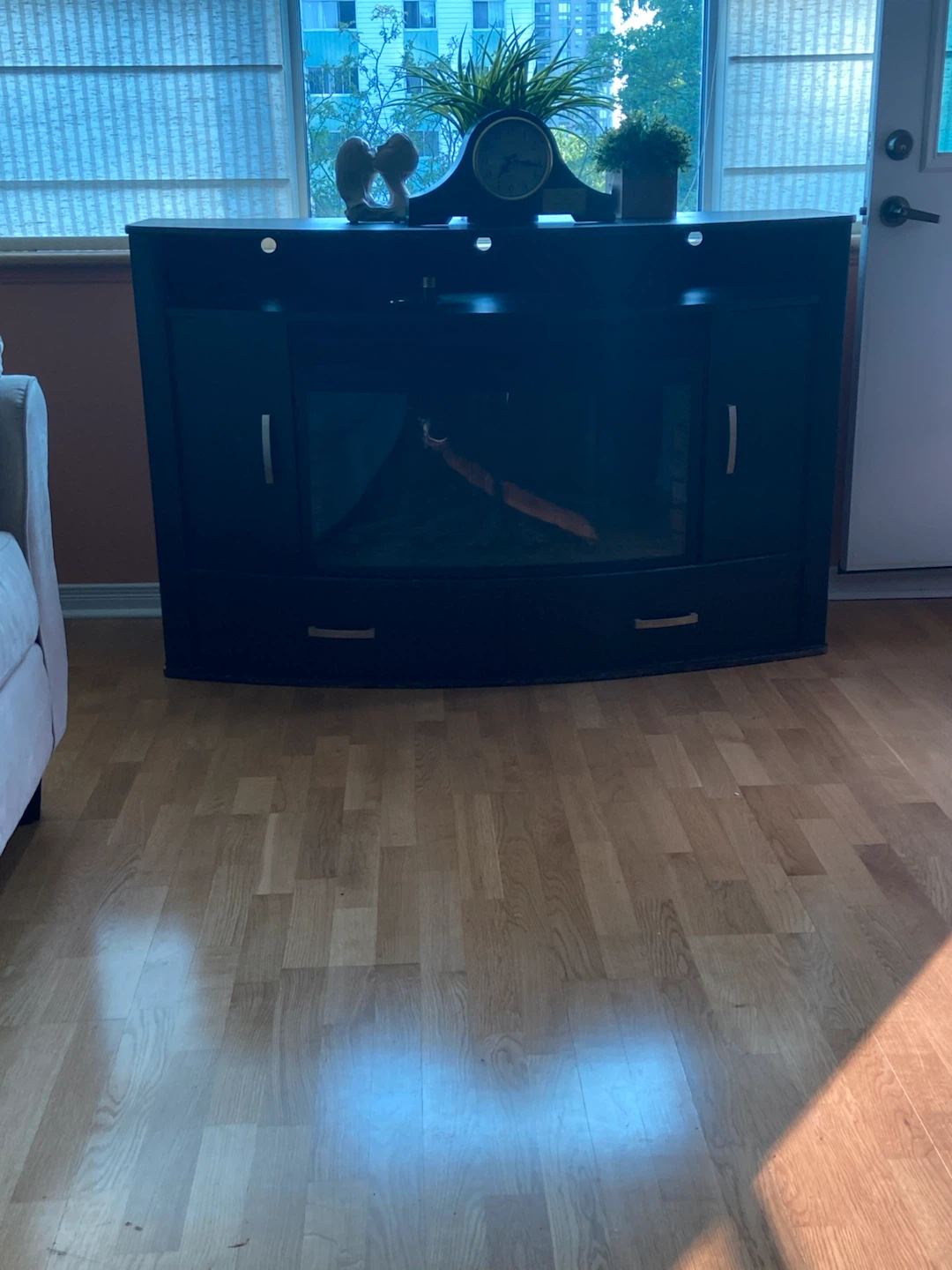 Electric Fireplace Media Console - photo 2