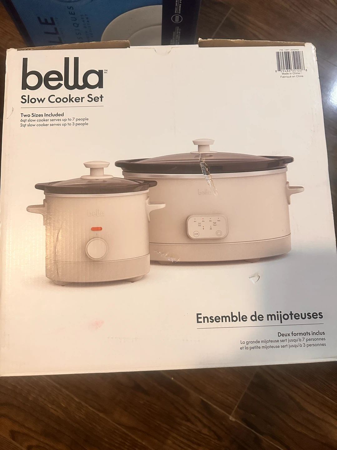 Bella Slow Cooker Set