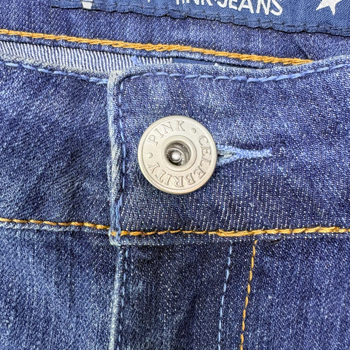 Celebrity Pink Jeans Denim Short Shorts Size 5 Blue Cutoff - photo 4