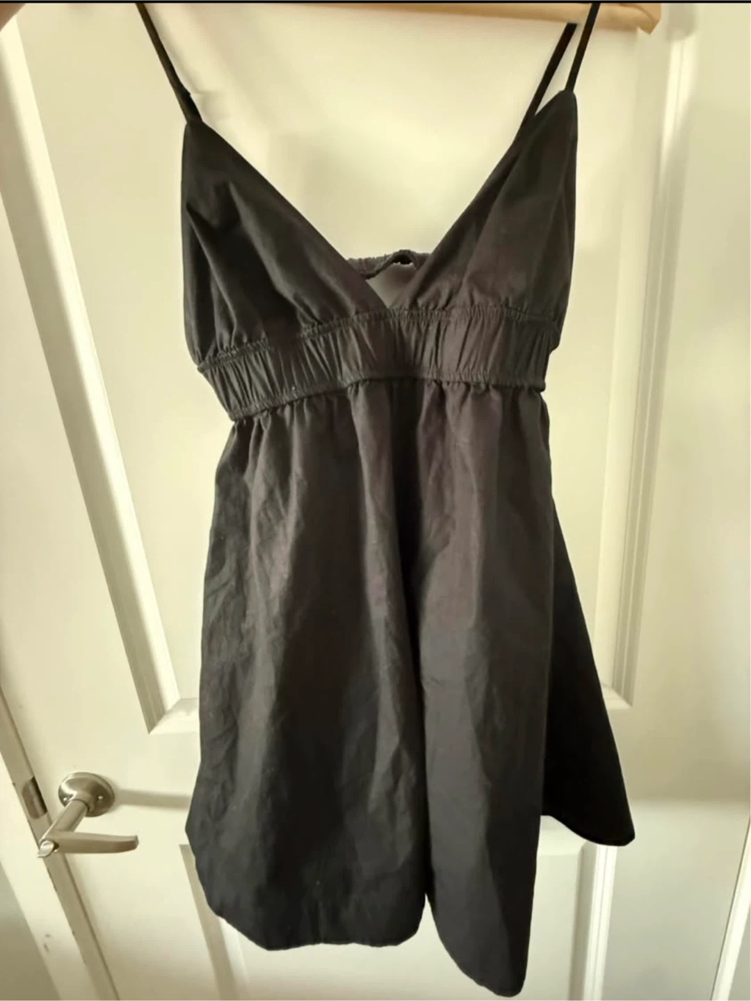 Aritzia Encourage Poplin Mini Dress