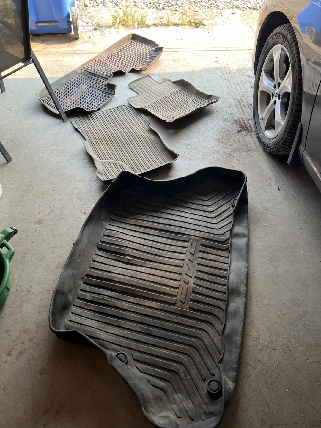 Set of 4 Honda Civic All-Weather Floor Mats