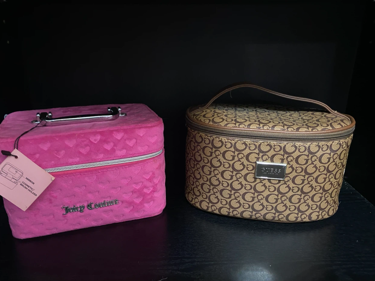 Juicy Couture & Guess makeup Bags