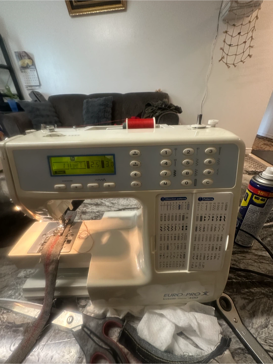 EURO-PRO X Intelli-Sew 400 Sewing Machine
