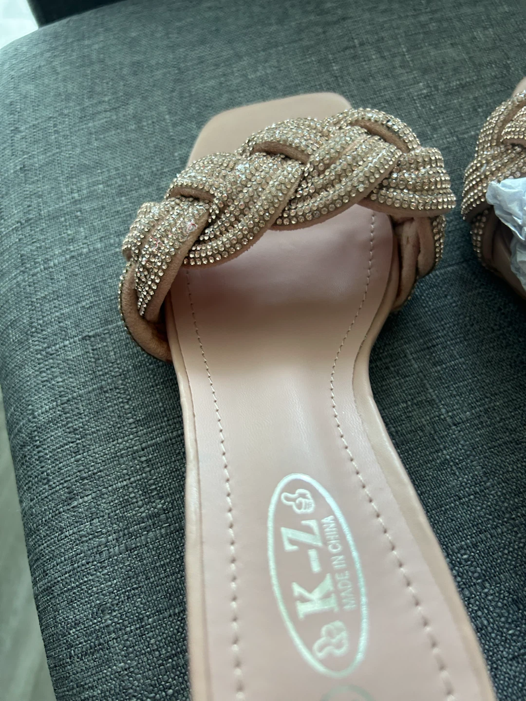 Embellished Braided heels - photo 2