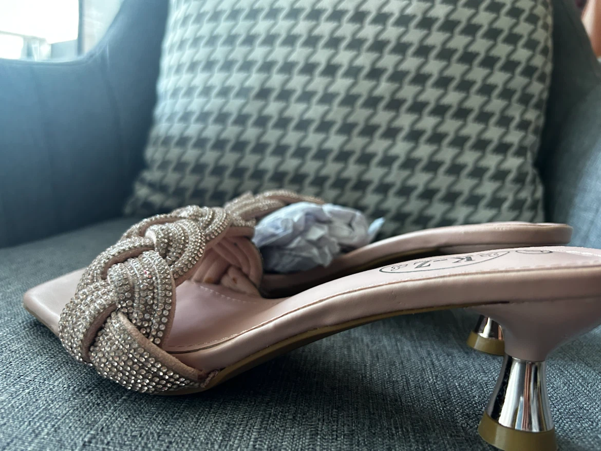 Embellished Braided heels - photo 4