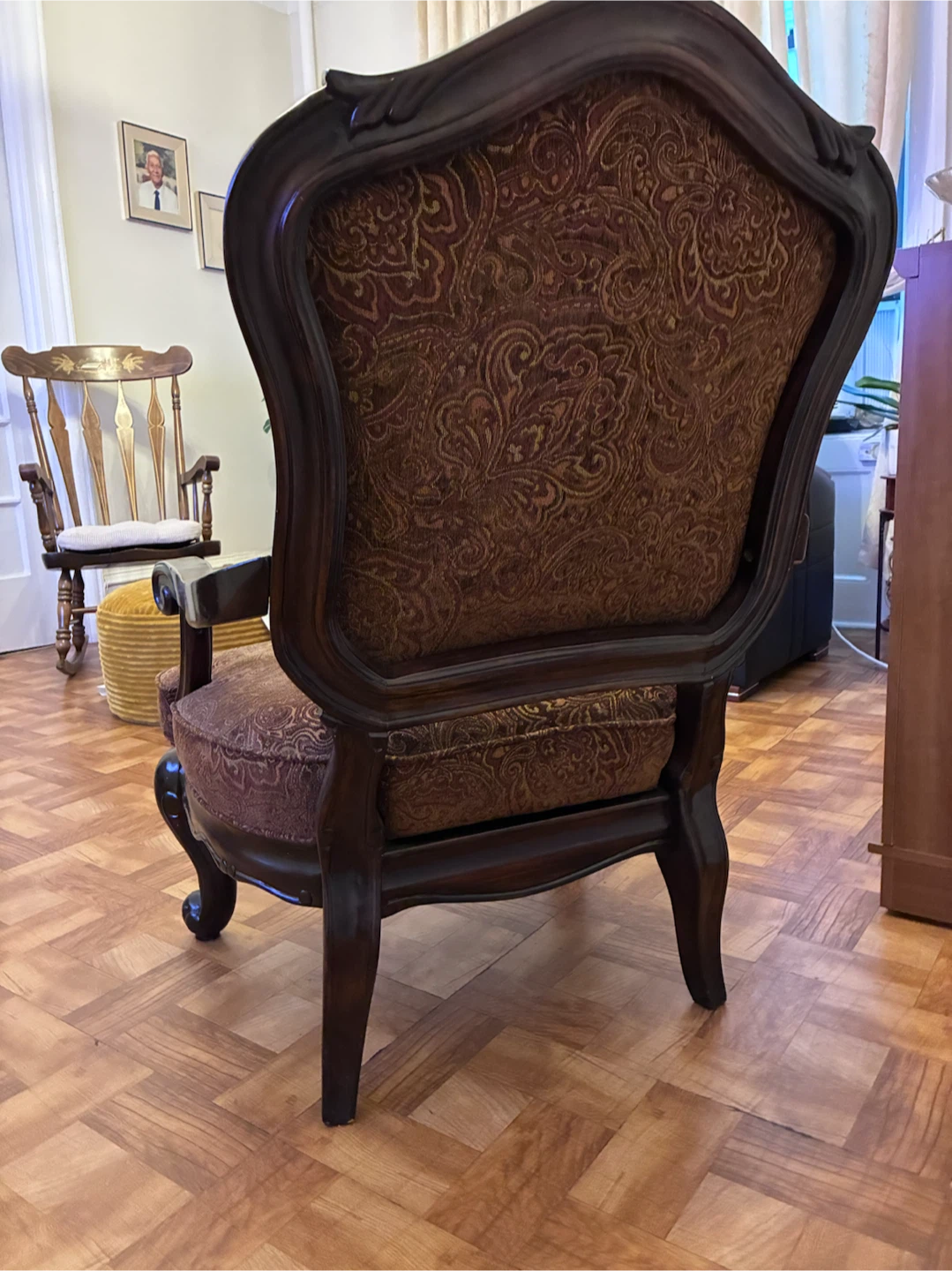 Vintage Upholstered Armchair - photo 3