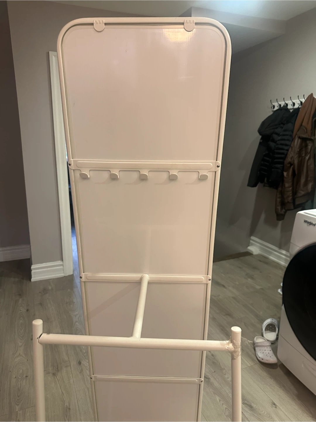 Full Length Mirror with Hooks - photo 2