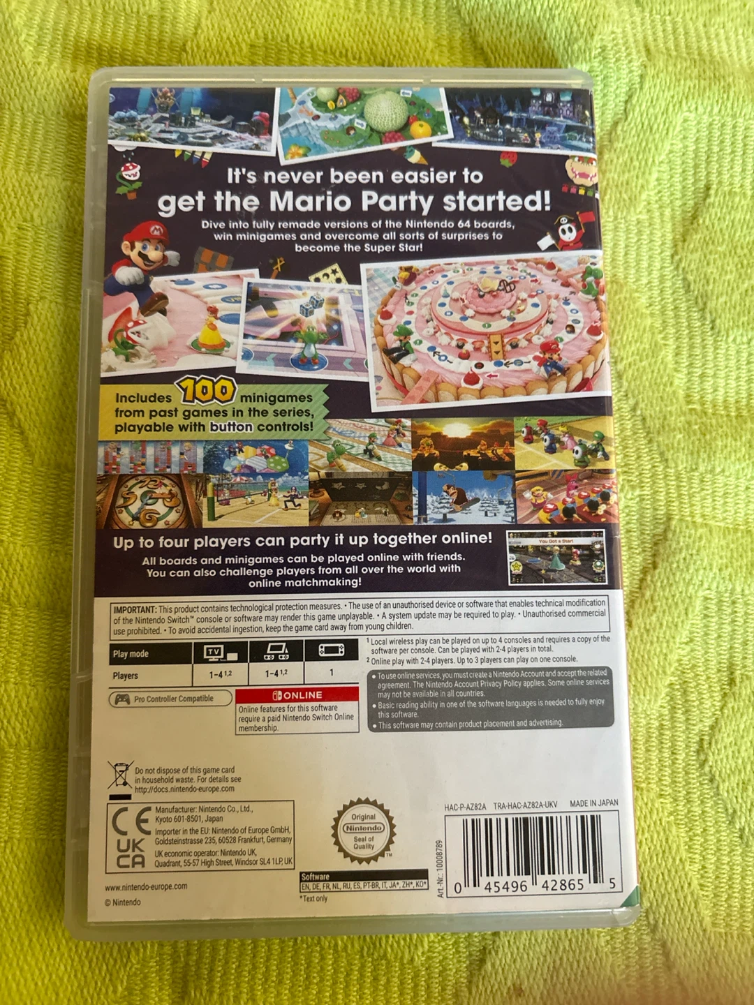 Nintendo Switch Mario Party Superstars Game - photo 4