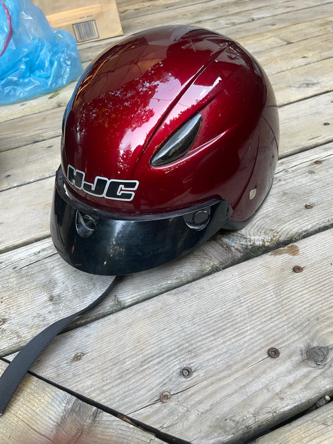 HJC Motorcycle Helmet - photo 2