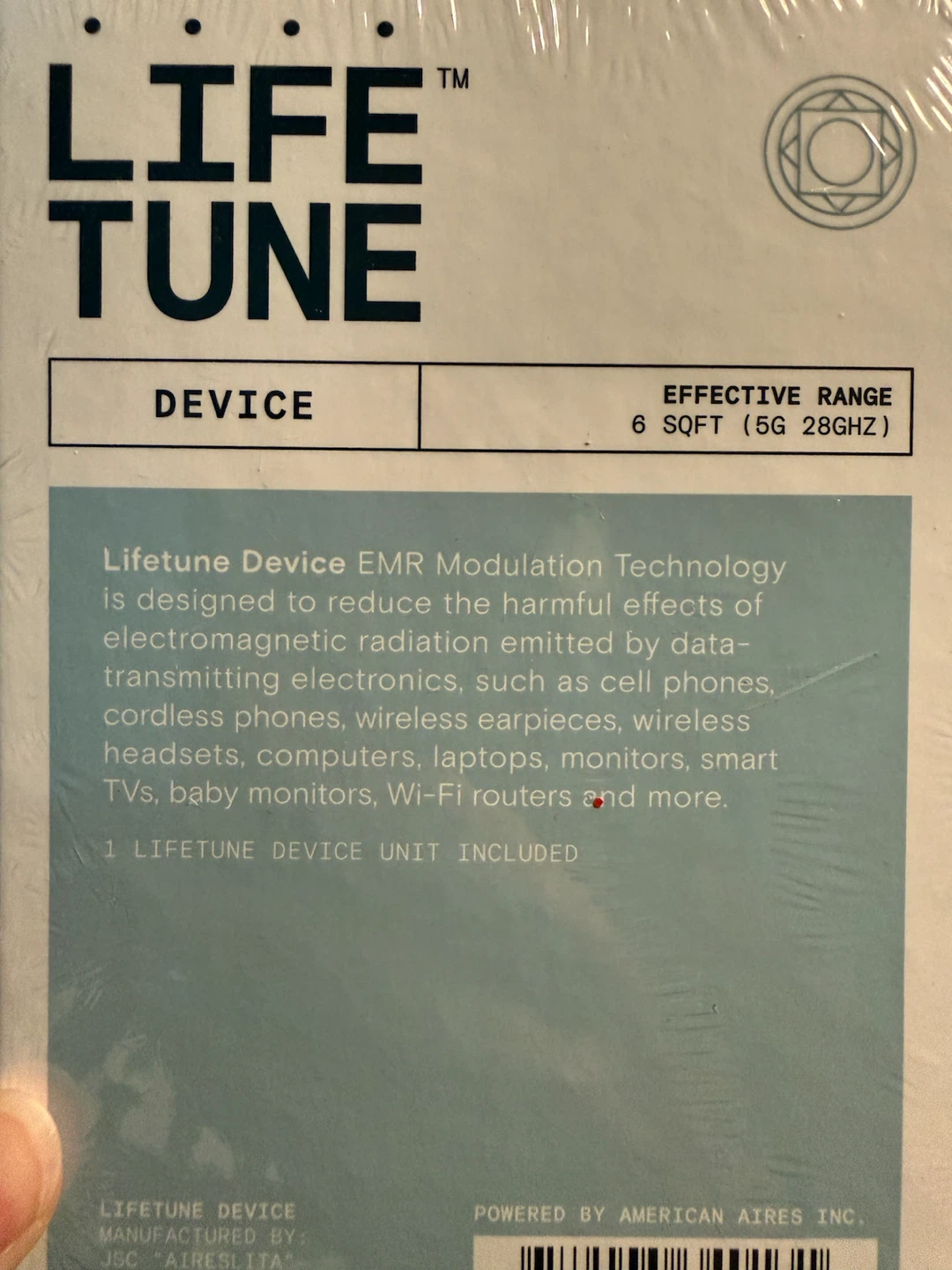 Aires Tech Life Tune Device - New in Box - photo 3