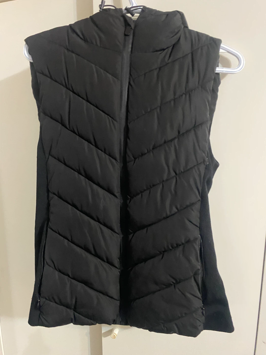 ZARA Black Puffer Vest - Size M - photo 2