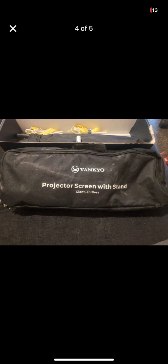 VANKYO 120 Inch Projector Screen with Stand - photo 4