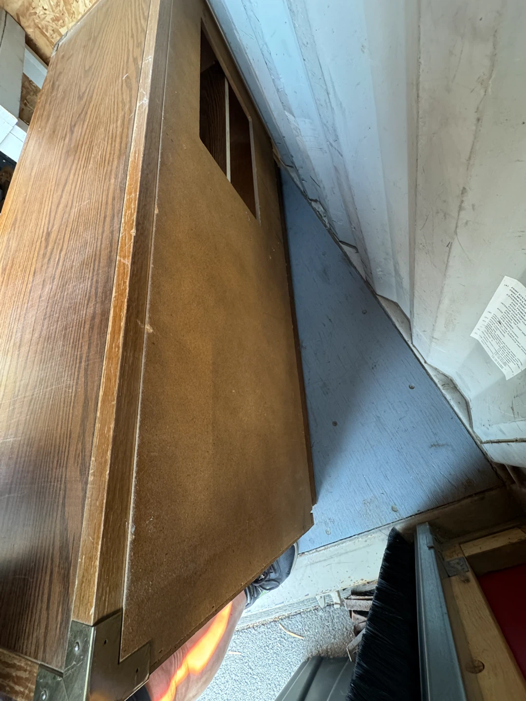 Vintage Oak-Style Chest of Drawers - photo 5