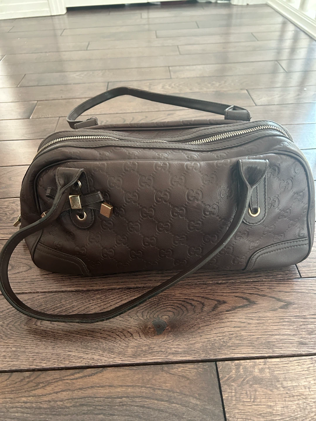 Brown Leather Gucci Handbag - photo 2