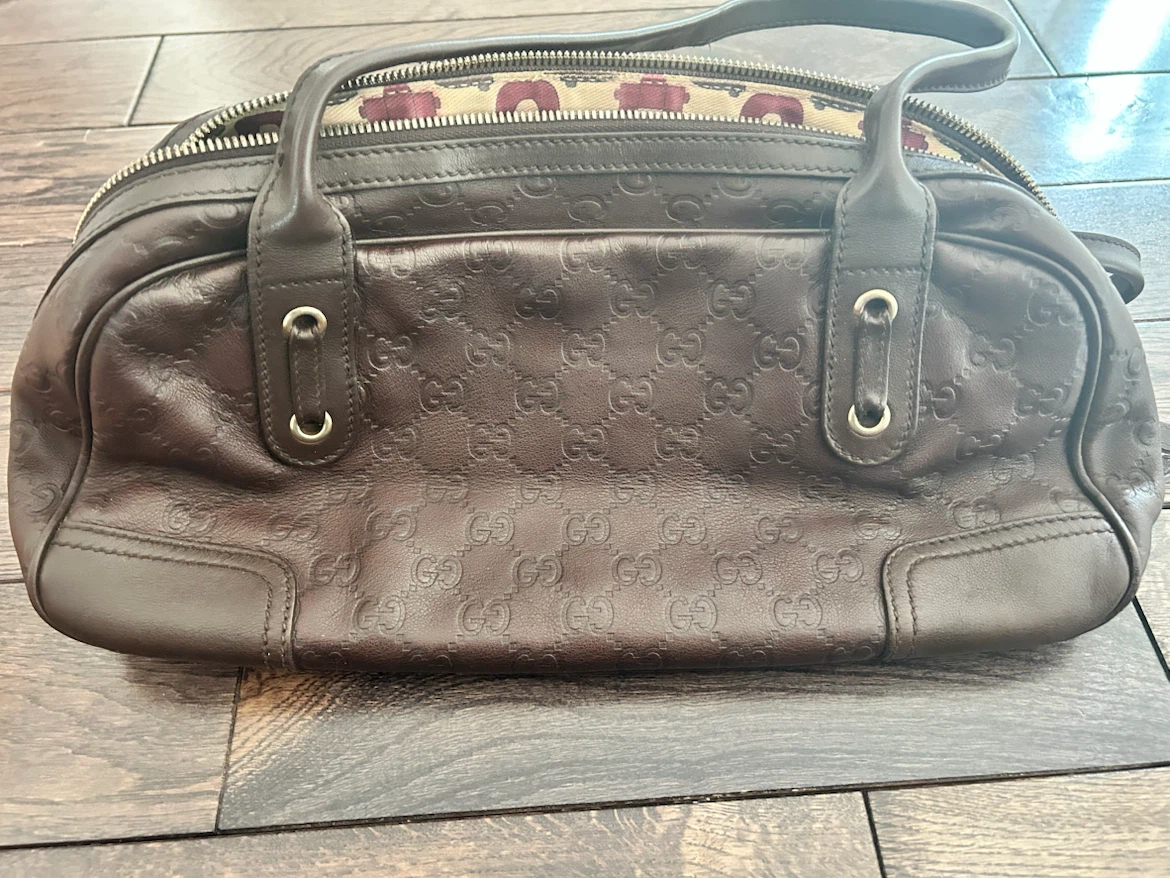 Brown Leather Gucci Handbag - photo 5