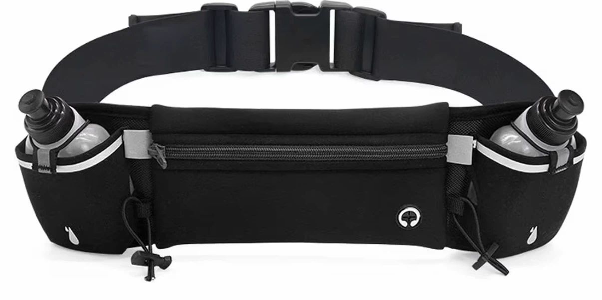 New Hydration Running Belt with 2 Bottles and Phone Pocket - photo 2