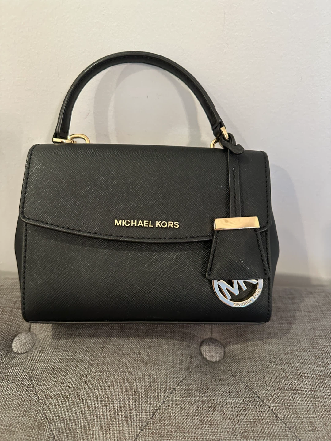 Michael Kors Black AVA Handbag SMALL
