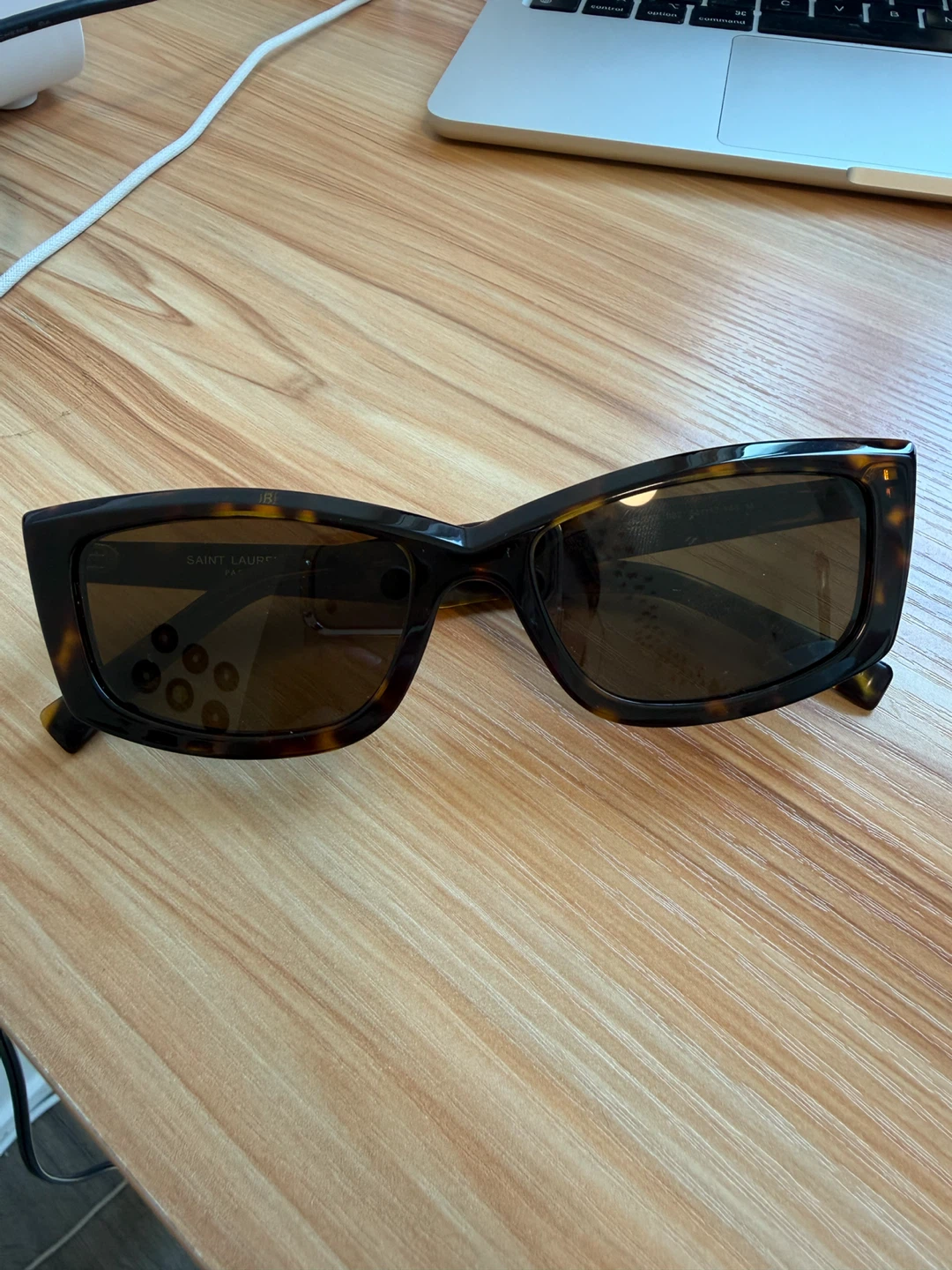 Saint Laurent Tortoiseshell Sunglasses - 658 - photo 2