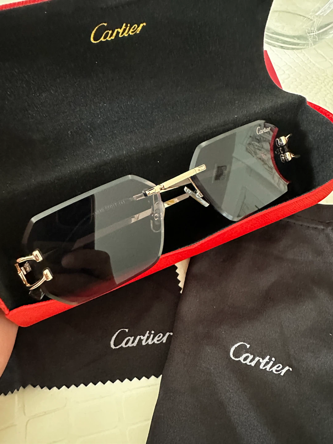 Cartier Rimless Sunglasses - photo 2