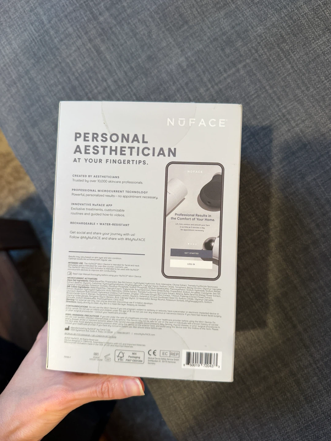 NuFACE Mini+ Petite Facial Toning Device - photo 2