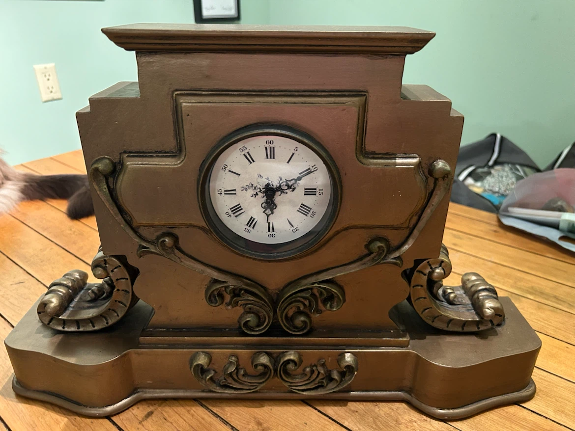 Antique Style Mantel Clock