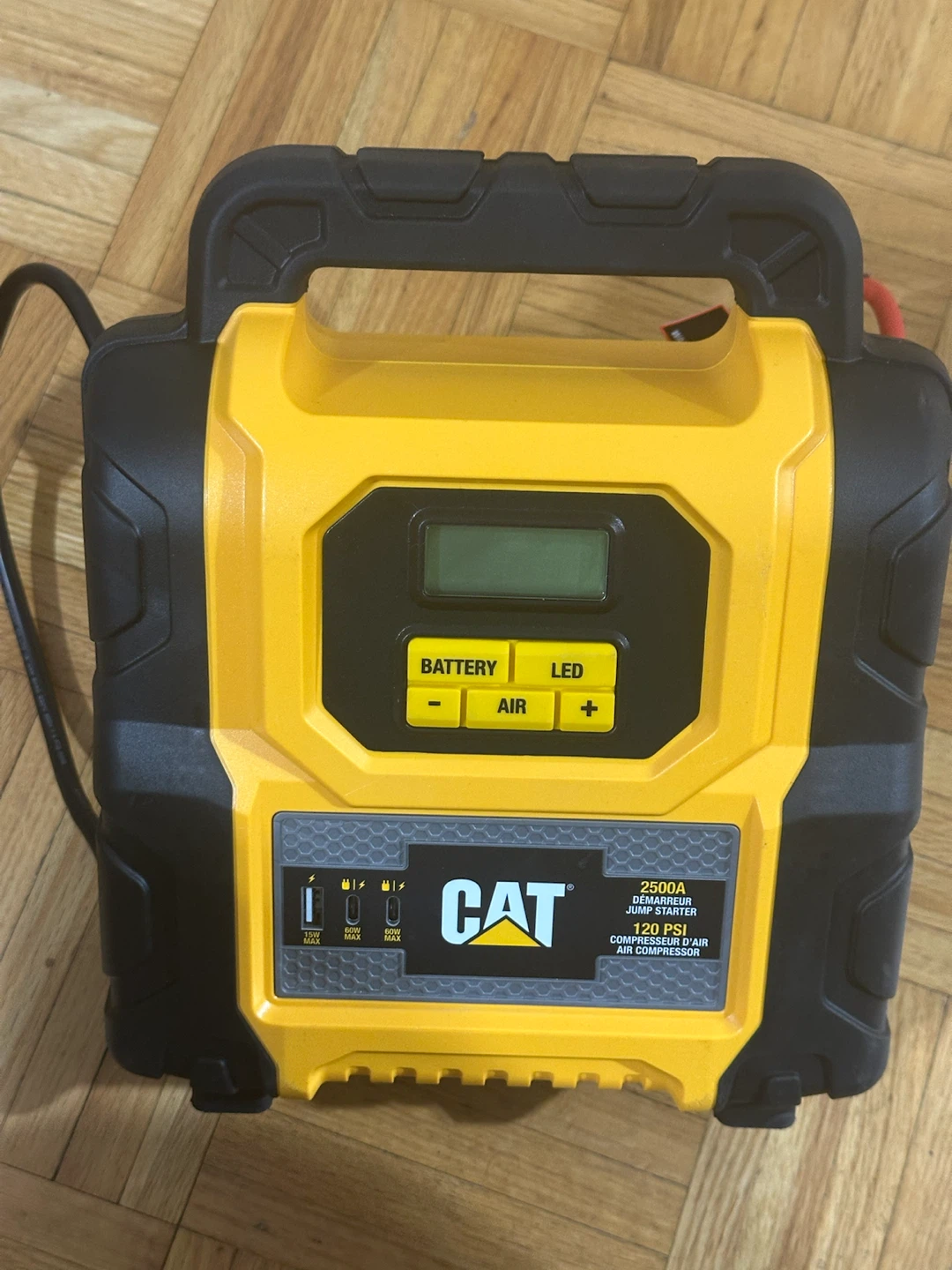 CAT 2500A Jump Starter and Air Compressor