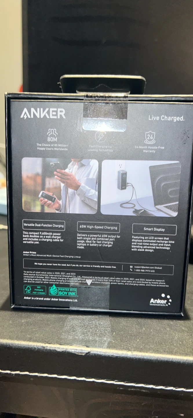 Anker Prime 9,600mAh 65W Power Bank - photo 2