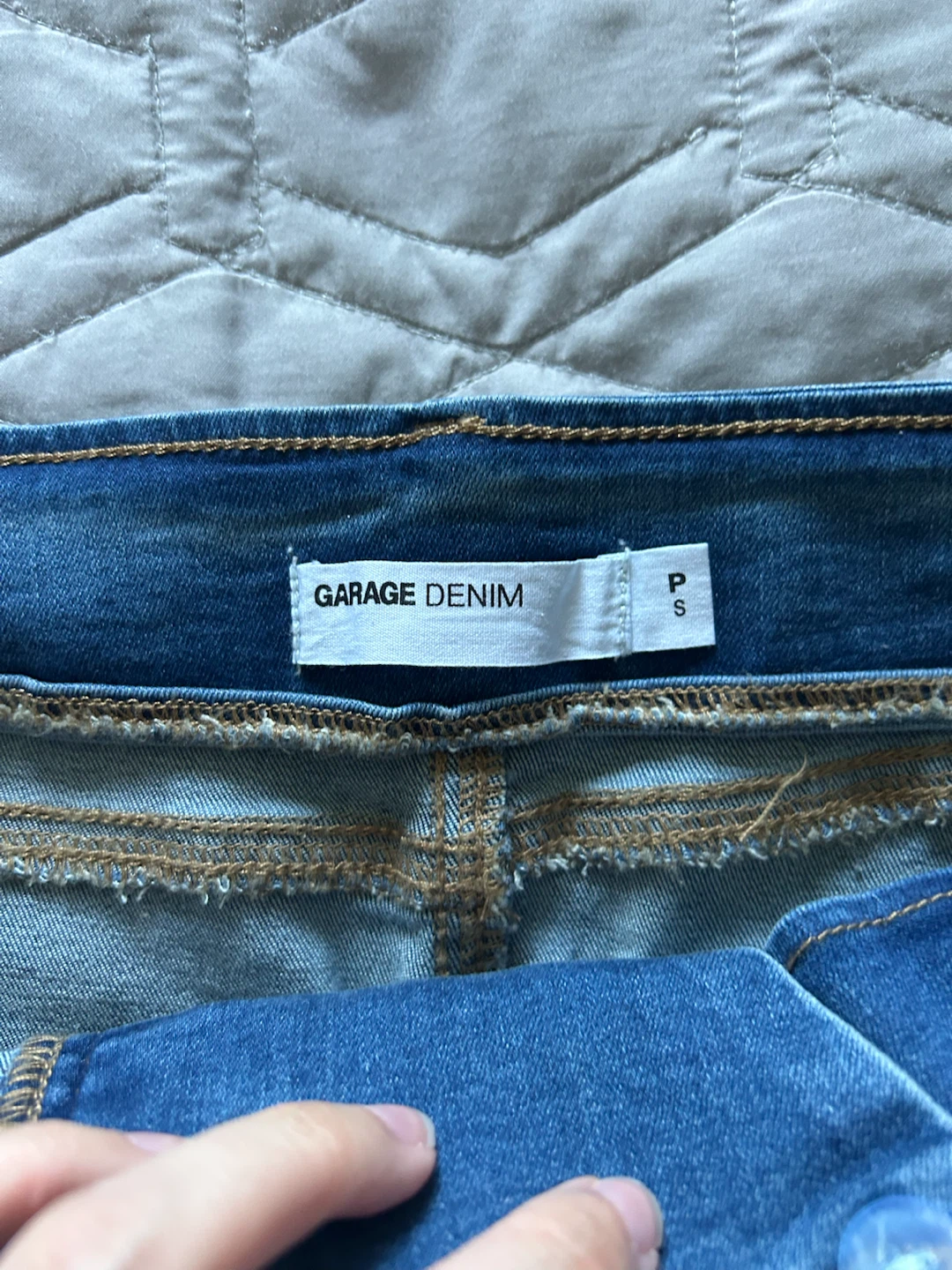 Garage denim skirt - photo 3