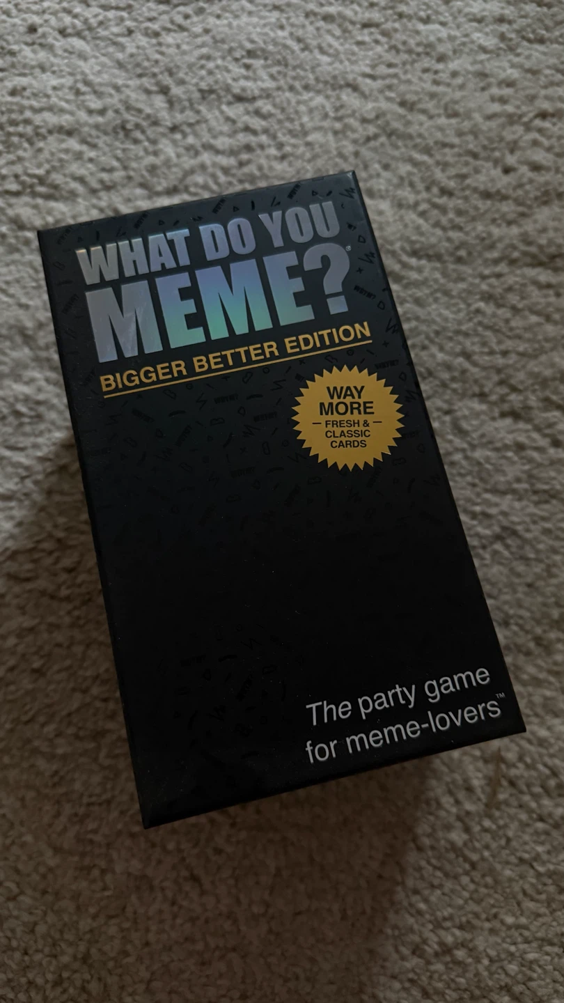 What Do You Meme? Bigger Better Edition Party Game