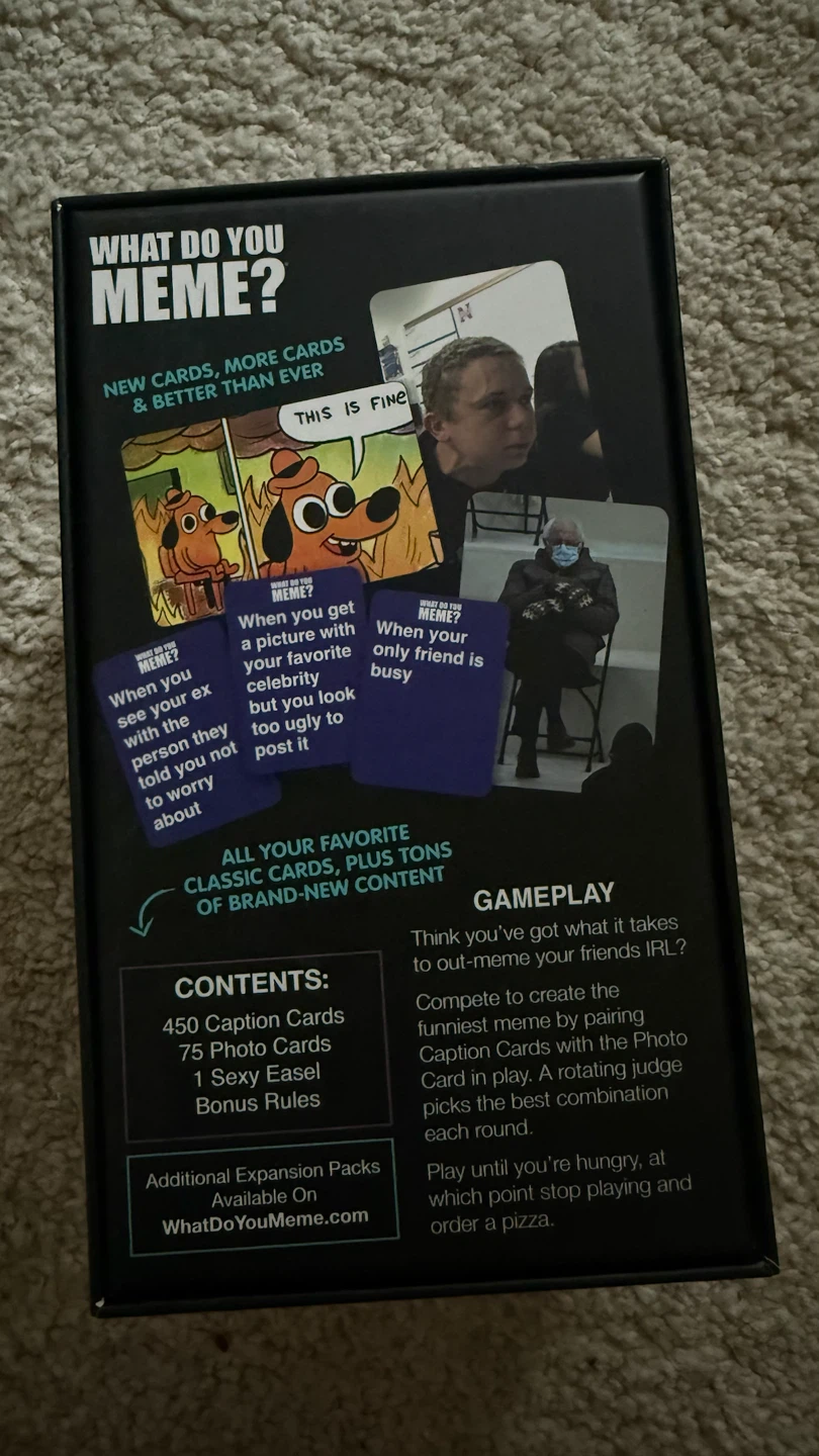 What Do You Meme? Bigger Better Edition Party Game - photo 2