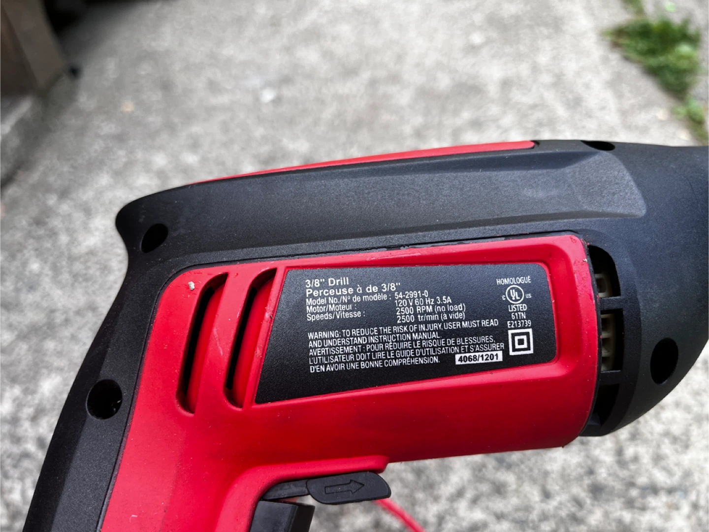 Jobmate 3/8" Drill