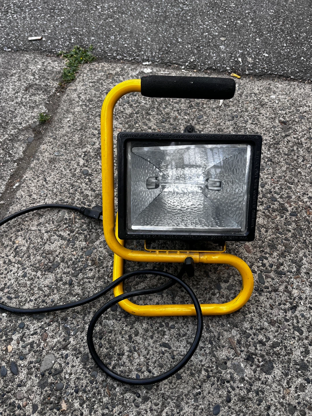 Yellow Work Light - photo 2