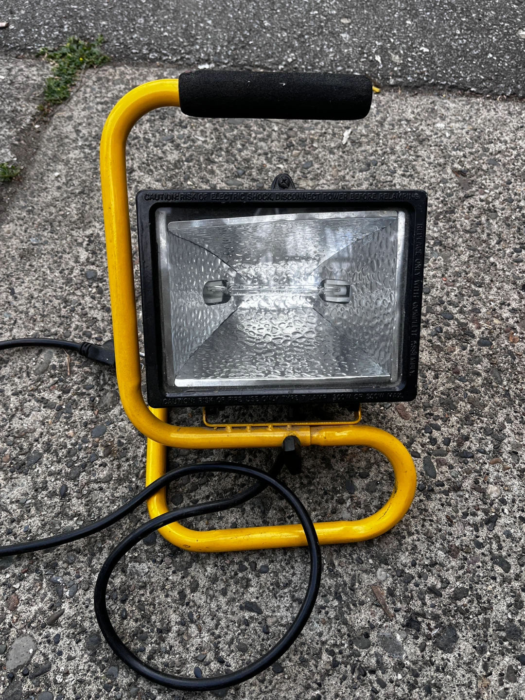 Yellow Work Light