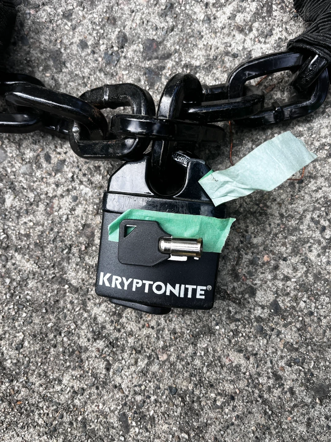 Kryptonite Chain Lock with Padlock - photo 2