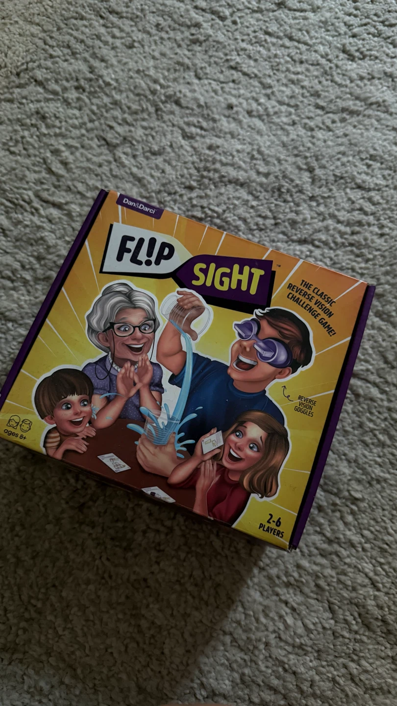 Dan&Darci FL!P SIGHT Reverse Vision Challenge Game