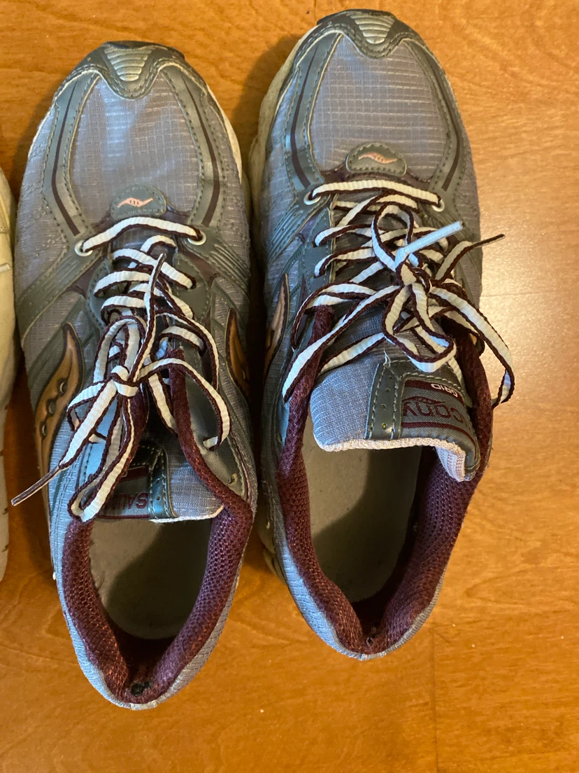 Saucony Running Shoes & Beige Sneakers - photo 3