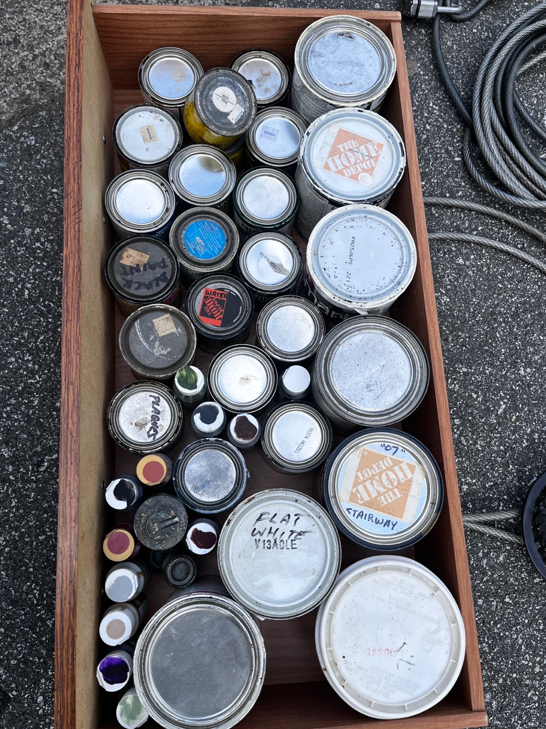 Tools and Various Paint Cans - photo 4