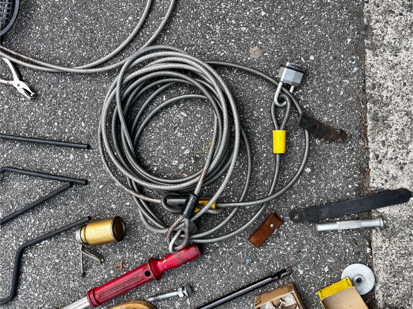 Tools and Various Paint Cans