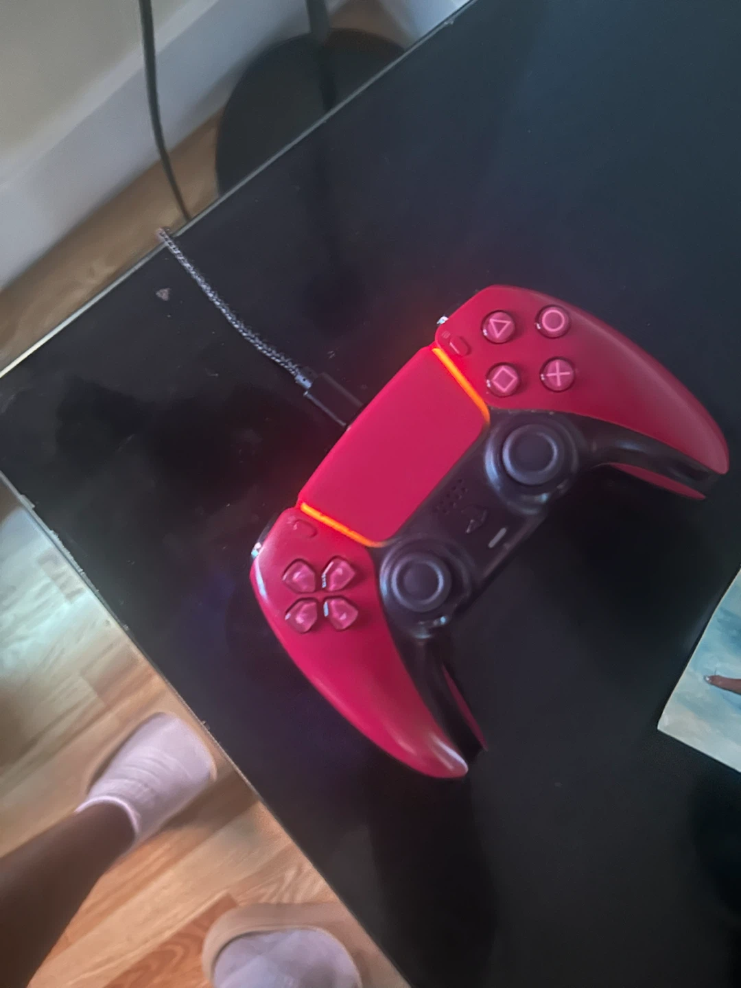 Red PlayStation 5 DualSense Controller