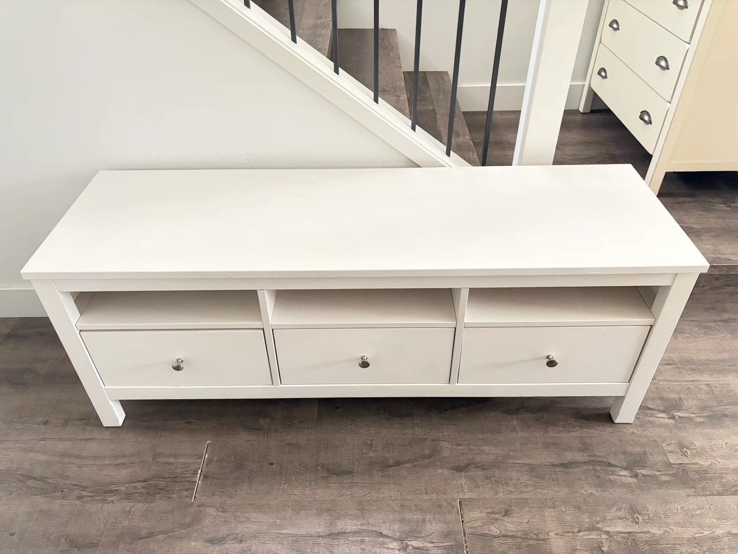 IKEA HEMNES TV stand with drawers