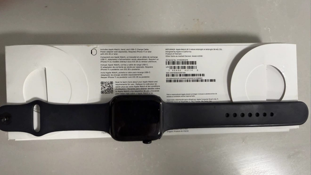 Apple Watch SE (3rd gen) 44mm Midnight GPS + Cellular - photo 3