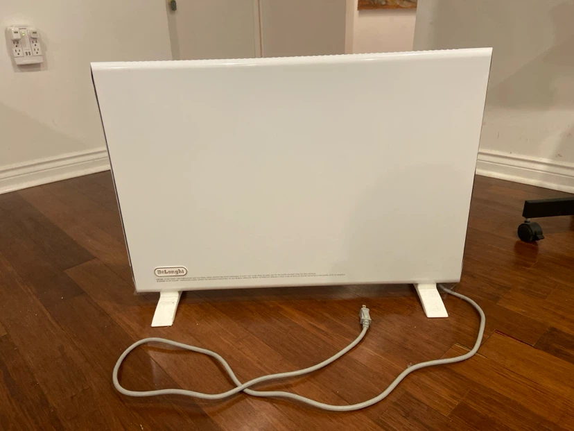 DeLonghi White Portable Electric Heater