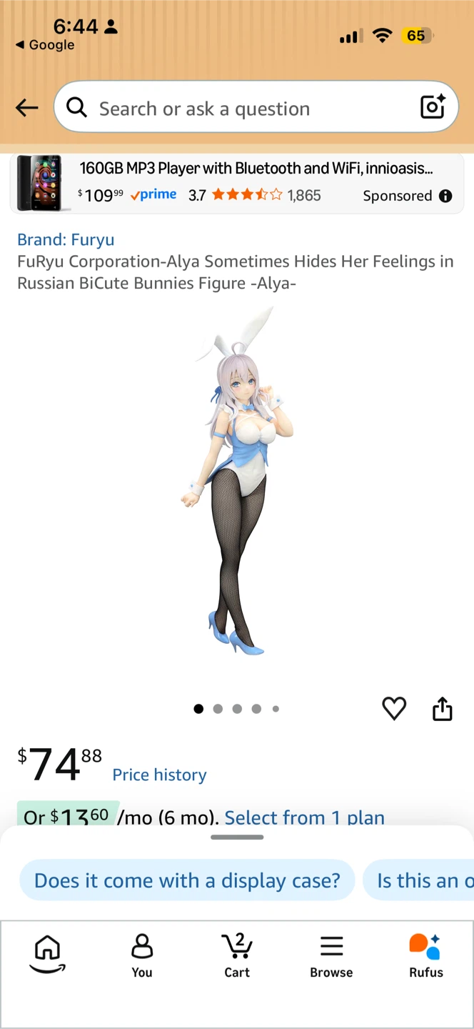 FuRyu BiCute Bunnies Alya Figure - photo 5