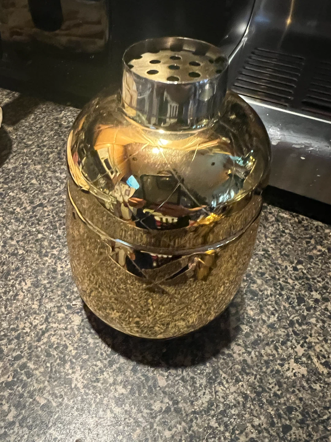 Gold Pineapple Cocktail Shaker - photo 2